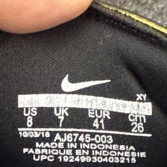 ✅Mens 8 NIKE AIR BENASSI JDI ELECTRO GRN SLIDES Casual Comfort Summer Shoes - Picture 2 of 13